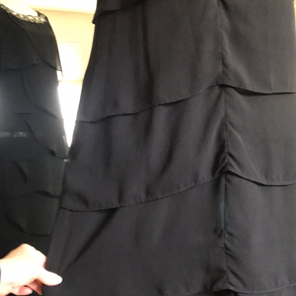 R&M Richards black, full length gown - Picture 5 of 8